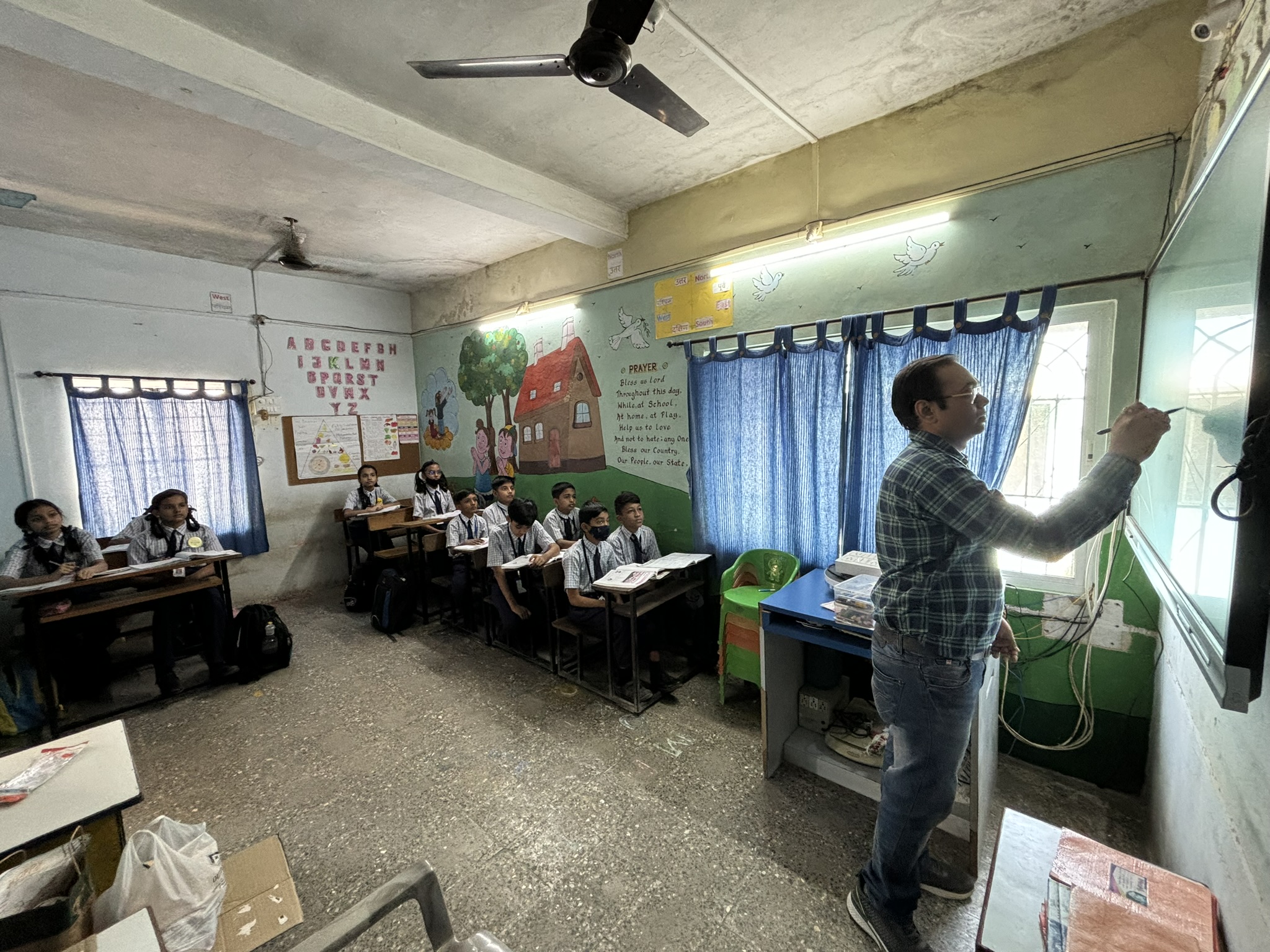 WonderKids Academy students learning in their classroom